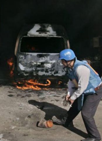 Israeli Strike of UN Headquarters in Gaza Draws Criticism