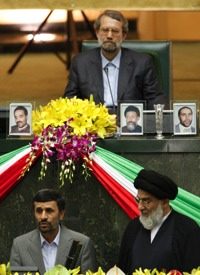 Ahmadinejad Sworn in as Iran’s President Amid Protests