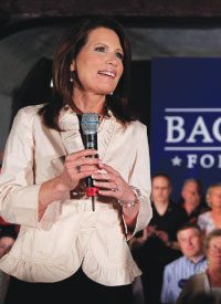 GOP Presidential Candidate Michele Bachmann