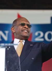 GOP Presidential Candidate Herman Cain
