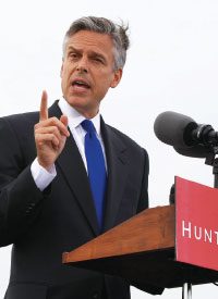 GOP Presidential Candidate Jon Huntsman