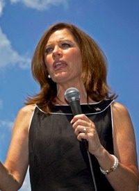 Bachmann Stands by Pledge: Gas Under $2 a Gallon