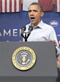 Obama Bus Tour Intersects Two Key Electoral States