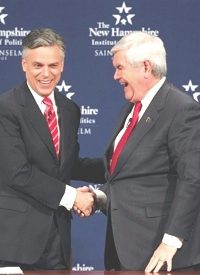 Huntsman, with Gingrich, Sees “Transcendent Threat” from Iran