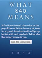 White House on Payroll Tax: What Does $40 Mean to You?