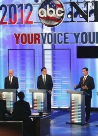 ABC/WMUR Debate: Ron Paul Hits Gingrich as “Chickenhawk”