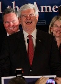 Gingrich Wins South Carolina, Third GOP Winner In  As Many States
