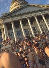 Underwear-clad Activists Protest Utah Morality Laws