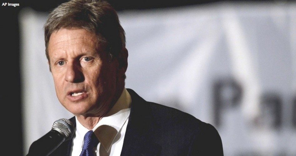 Gary Johnson: Libertarian “Governor Veto”