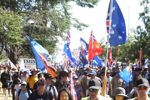 Canberra Freedom Convoy Echoes Canadian Trucker Movement Down Under in Australia