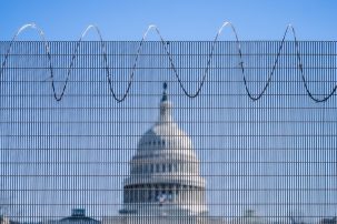 D.C. Braces for Trucker Convoy, Reinstalls Capitol Fence Ahead of Biden’s SOTU Address