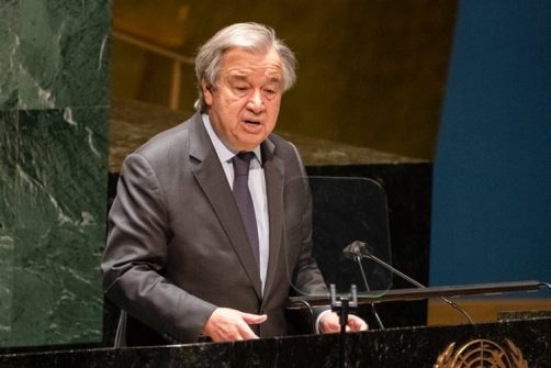 UN Secretary General on New IPCC Climate Report: “Delay Means Death”