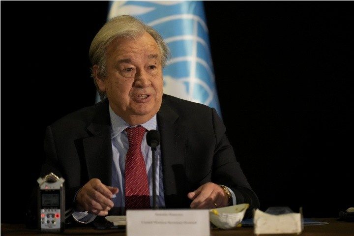 UN Chief Guterres: “Addiction to Fossil Fuels Is Mutually Assured Destruction”