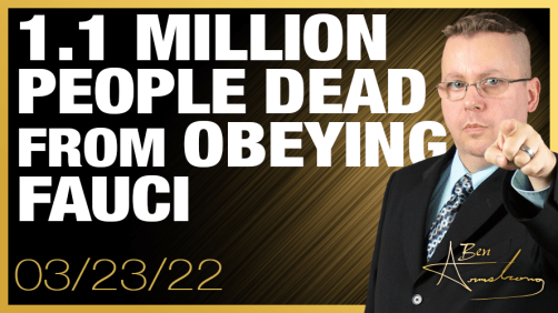 1.1 Million People Have Died in America Because of Obeying Fauci