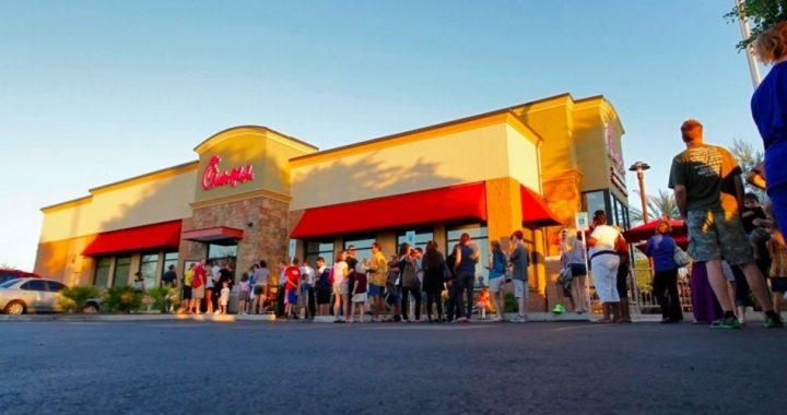 Across U.S., Fans Throng Chick-fil-A Restaurants to Show Support for Christian Values