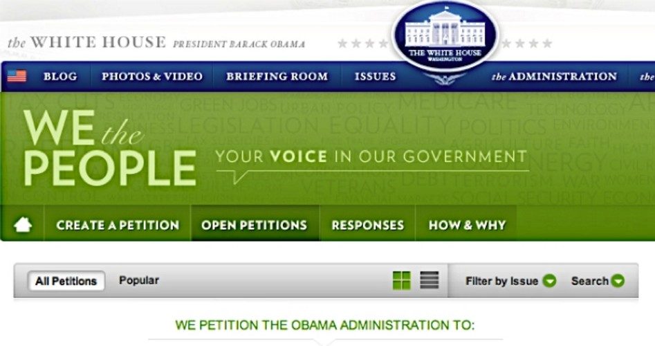 WH Website Takes Down Anti-TSA Petition