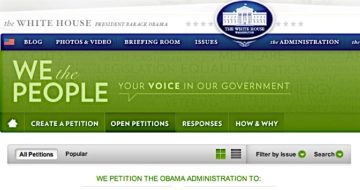 WH Website Takes Down Anti-TSA Petition