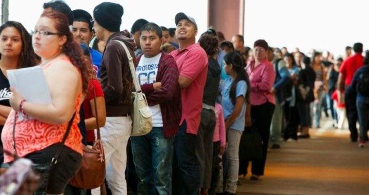 Amnesty Lines Exceed a Mile; High-school Dropouts May Apply