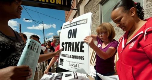 Chicago Teachers Go on Strike After Union Contract Fails