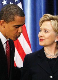 Obama’s Choice of Hillary Clinton Signals He’s Not Anti-War