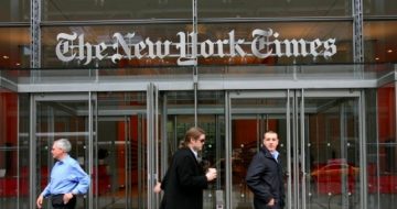 New York Times a “Propaganda Megaphone” for War, Says Former Reporter
