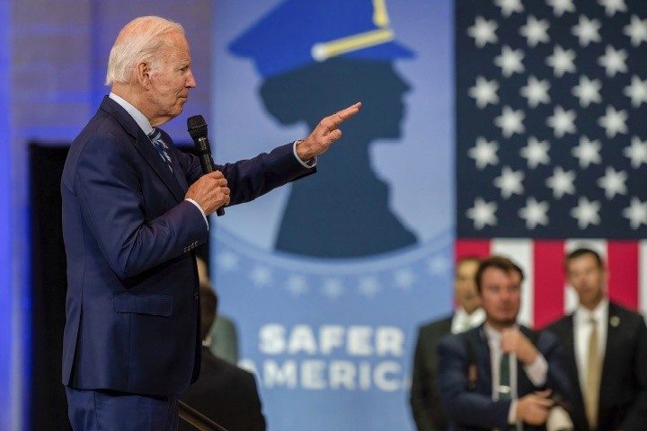Biden, Pro-riot- and Anti-police-party Leader, Now Calls MAGA Anti-Cop