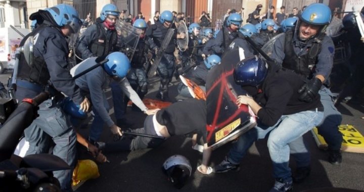 “Pan-European” Protests Turn Violent While Advancing Globalism