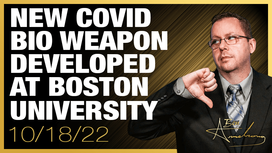 New COVID Bio Weapon Developed At Boston University With 80% Kill Rate