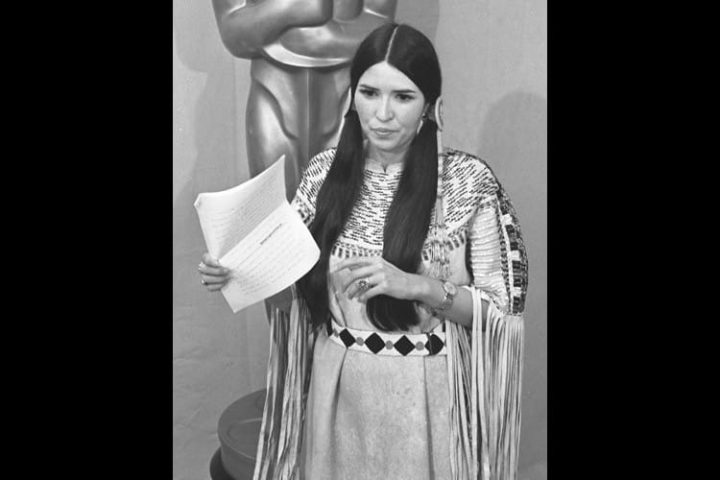Report: Sacheen Littlefeather, “Apache” Who Accepted Oscar for Brando, Was a Faker. She Was a Mexican-American.