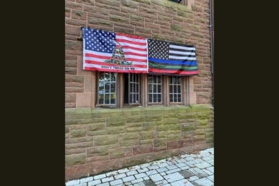 Connecticut University Removes Patriotic Flags From Students’ Window