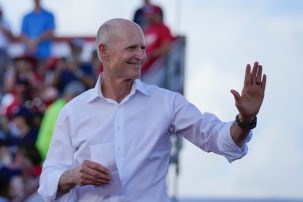 Rick Scott Backed Down From Challenging McConnell for Leadership