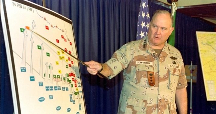 Schwarzkopf Was Against 1991 Gulf War Before He Was For It