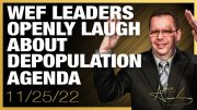 Video of WEF Leaders Openly Laughing About Depopulation Agenda