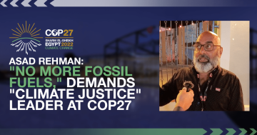 “No More Fossil Fuels,” Demands “Climate Justice” Leader at UN Summit