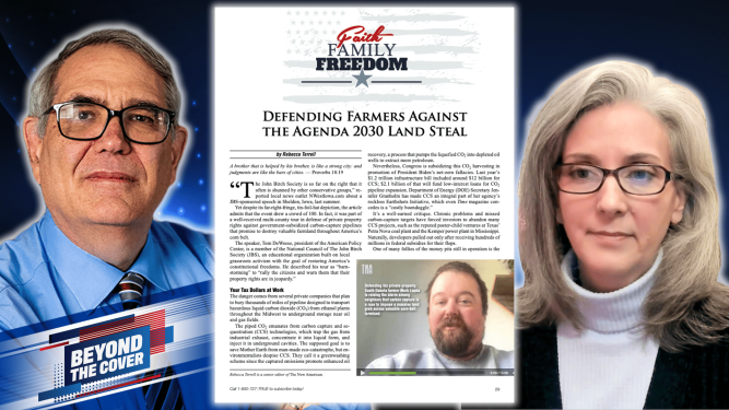 Defending Farmers Against the Agenda 2030 Land Steal | Beyond the Cover