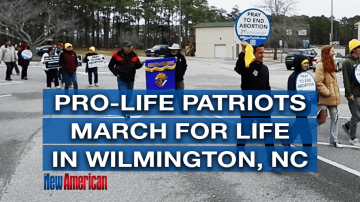Pro-life Patriots March for Life in Wilmington, NC