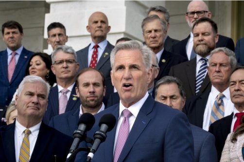 McCarthy Seeks Spending Cuts in Debt-ceiling Compromise