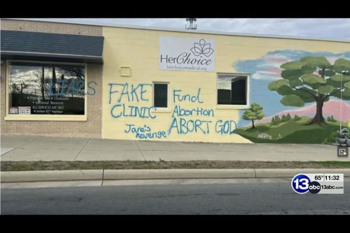 Ohio Pregnancy Center Targeted by Pro-Abortion Zealots