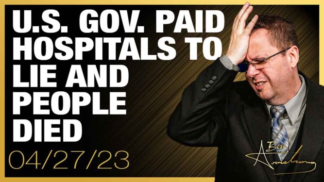 U.S. Gov. Paid Hospitals to Lie and People Died