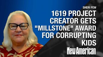 1619 Project Creator Gets “Millstone” Award for Corrupting Kids