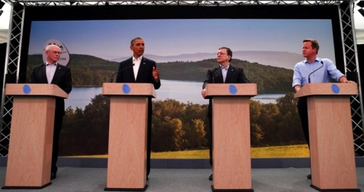 Obama, Cameron, Barroso Push EU-U.S. Merger at G8 Ireland Summit