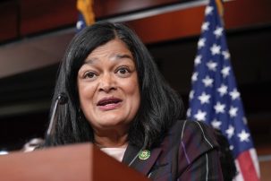 Jayapal Calls Israel a “Racist Nation,” Blames Racism for Criticism of Remark