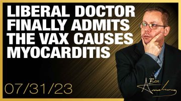 Liberal Doctor Finally Admits the Vax Causes Myocarditis