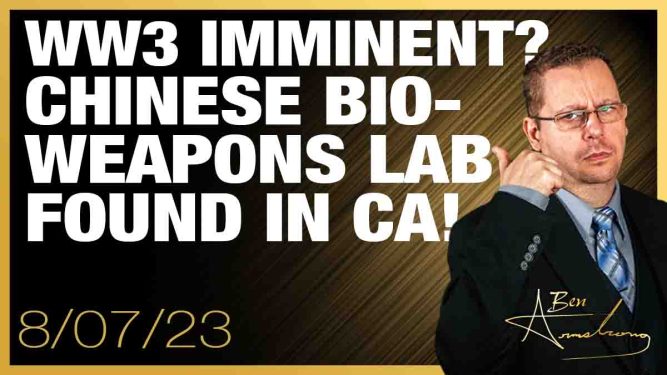 WW3 IMMINENT? SECRET CHINESE BIOWEAPONS LAB FOUND IN CALIFORNIA!