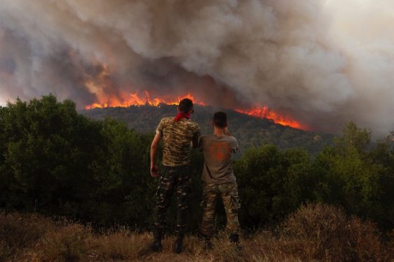 Dozens Arrested for Arson in Connection With Greek Wildfires