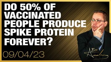 Do 50% of Vaccinated People Produce Spike Protein Forever?