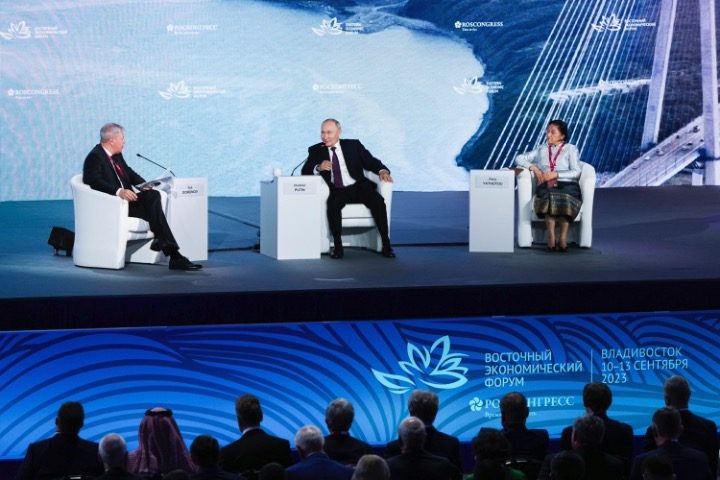 Russia Holds 8th Eastern Economic Forum