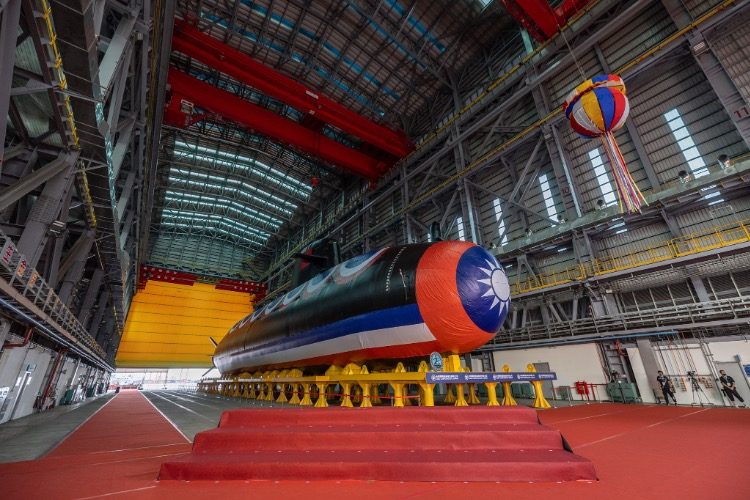 Taiwan Reveals First Domestically Built Submarine