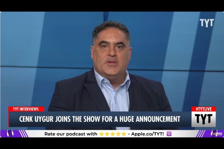 Young Turks’ Cenk Uygur Running for President, Despite Being Ineligible