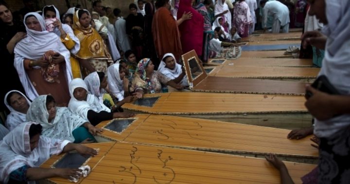 Scores of Christians Killed in Suicide Attack on Historic Pakistan Church